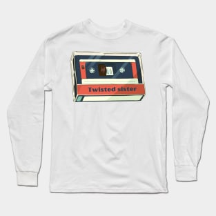 twisted sister cassette tape Long Sleeve T-Shirt